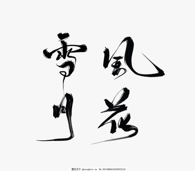 墨韻流芳 古風(fēng)手寫(xiě)水墨花雪月的藝術(shù)之美